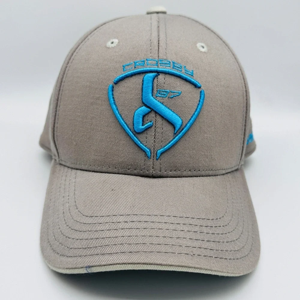 Dada Crosby Reebok Youth Baseball‎ Cap Gray Embroidered Youth One Size Fits Most